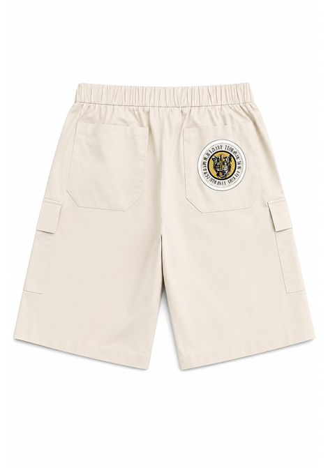 Bermuda con logo JUST CAVALLI KIDS | JBP26137BEHBLABAD